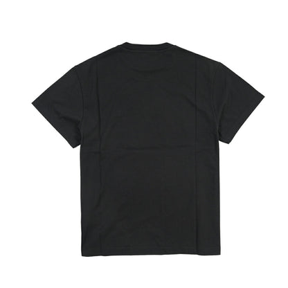 26-27AW JIL SANDER オーガニックコットン100% 半袖ワンポイントロゴ刺繍Tシャツ