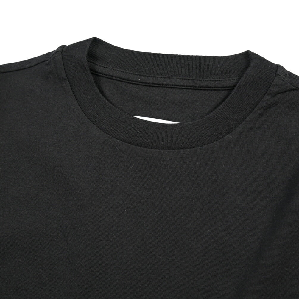 26-27AW JIL SANDER オーガニックコットン100% 半袖ワンポイントロゴ刺繍Tシャツ
