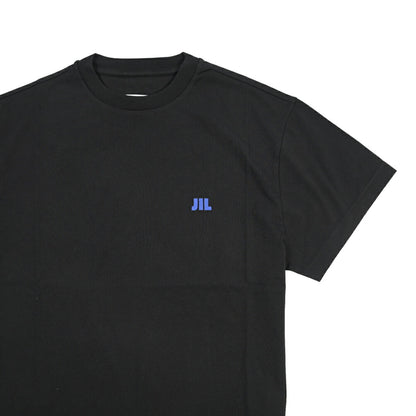 26-27AW JIL SANDER オーガニックコットン100% 半袖ワンポイントロゴ刺繍Tシャツ