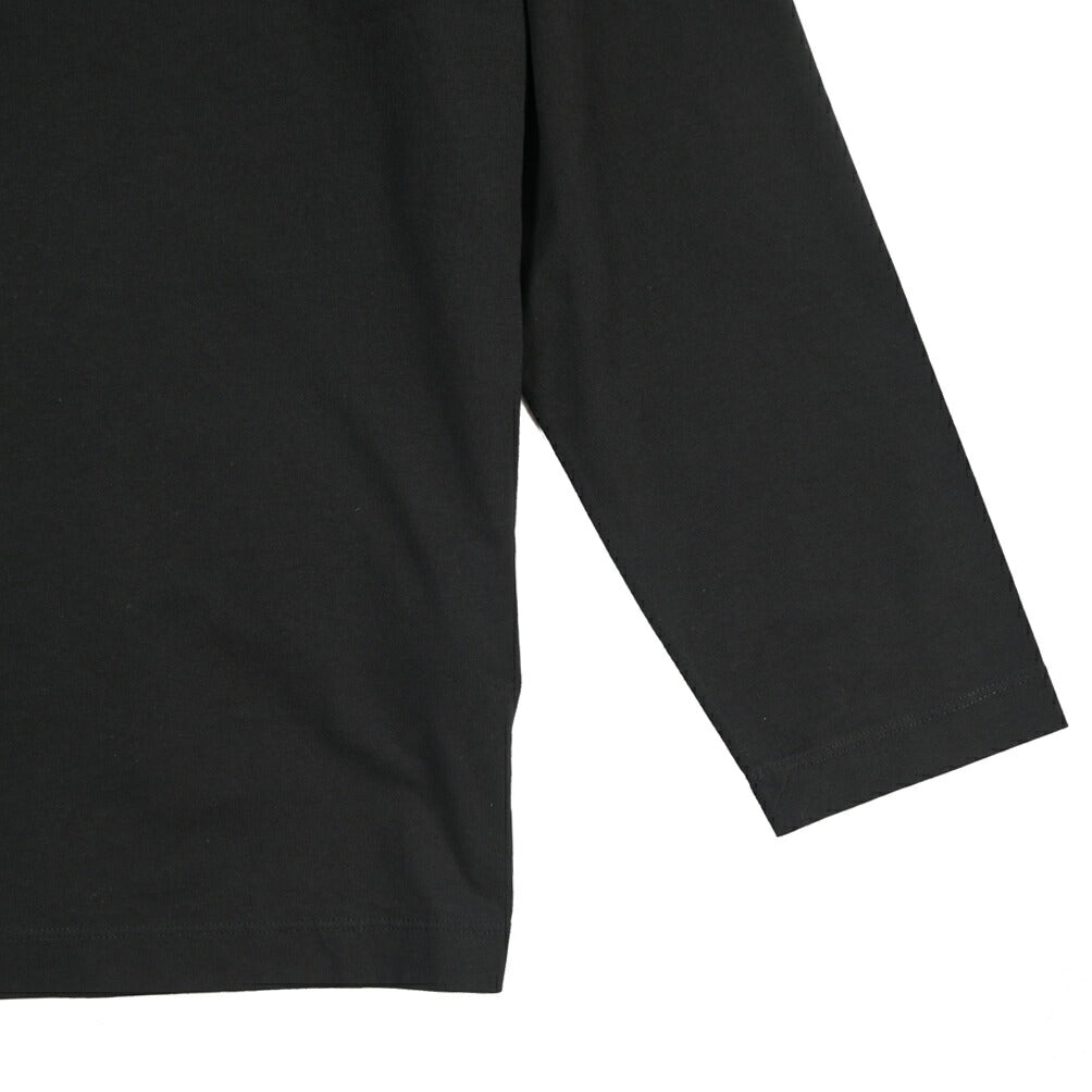 26-27AW JIL SANDER コットン100% 長袖モックネックTシャツ / BOXY FITT