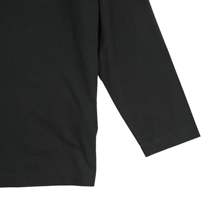 26-27AW JIL SANDER コットン100% 長袖モックネックTシャツ / BOXY FITT