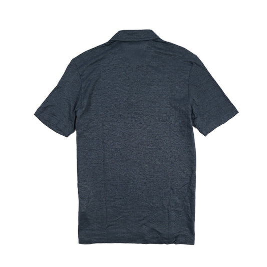 26SS GRAN SASSO リネン100% 半袖ニットスキッパーポロシャツ