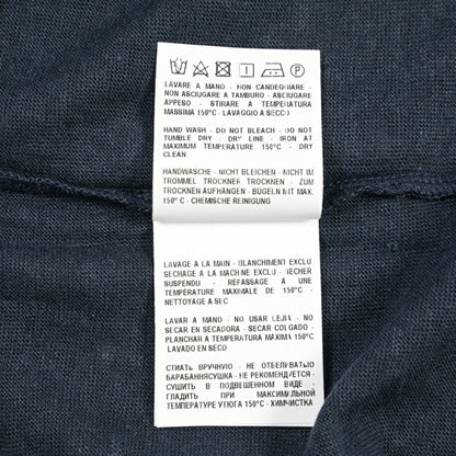 26SS GRAN SASSO リネン100% 長袖ニットTシャツ