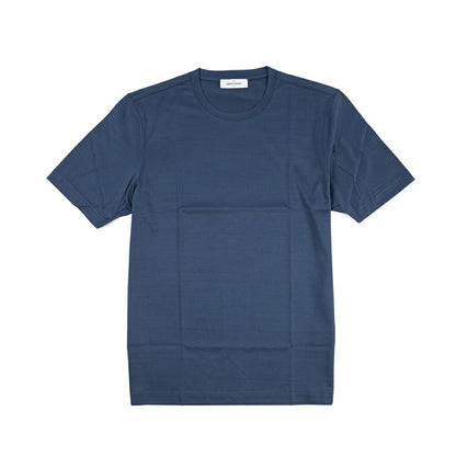 26SS GRAN SASSO マーセライズコットン100% クルーネック半袖Tシャツ / FILO SCOZIA