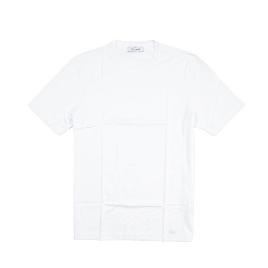 26SS GRAN SASSO マーセライズコットン100% クルーネック半袖Tシャツ / FILO SCOZIA