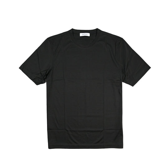26SS GRAN SASSO マーセライズコットン100% クルーネック半袖Tシャツ / FILO SCOZIA