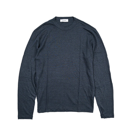 26SS GRAN SASSO リネン100% 長袖ニットTシャツ