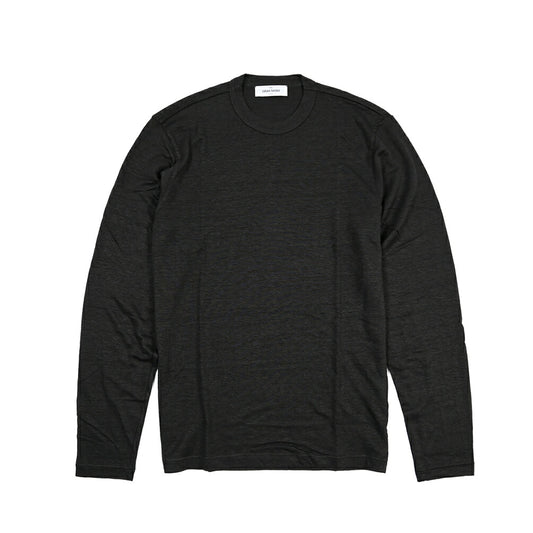 26SS GRAN SASSO リネン100% 長袖ニットTシャツ