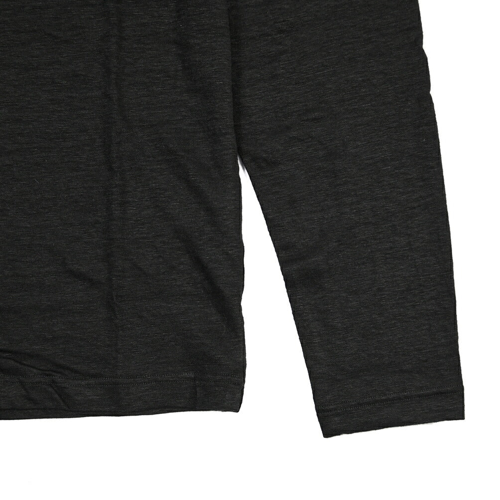 26SS GRAN SASSO リネン100% 長袖ニットTシャツ