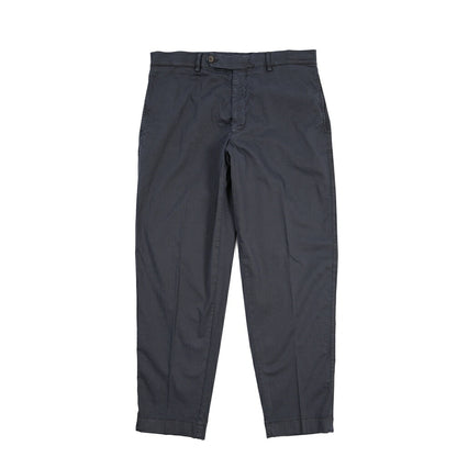 BERWICH “CHIAIA FF-GD” ストレッチコットン ノータックヘリンボーンパンツ