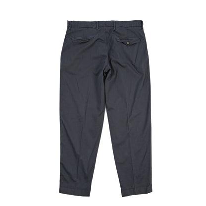 BERWICH “CHIAIA FF-GD” ストレッチコットン ノータックヘリンボーンパンツ