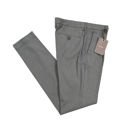 BERWICH “MORELLO 1P-GD” リヨセル混コットン ワンタックパンツ