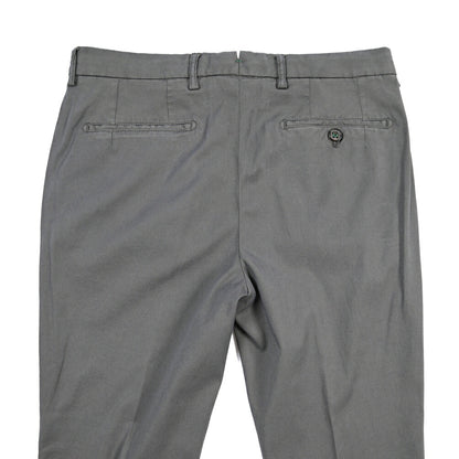 BERWICH “MORELLO 1P-GD” リヨセル混コットン ワンタックパンツ
