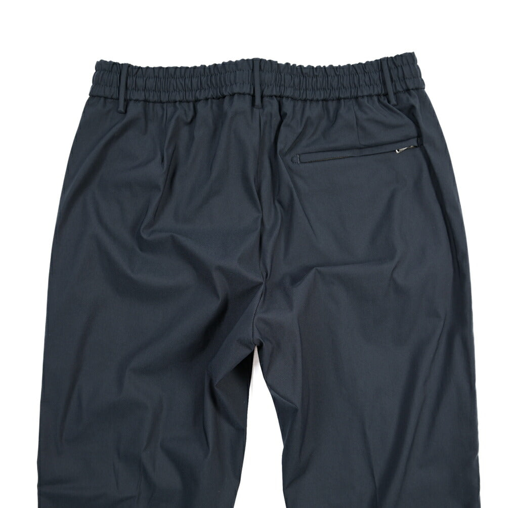 BERWICH “SPIAGGIA 1P TECH” ストレッチナイロン ワンタックイージーパンツ