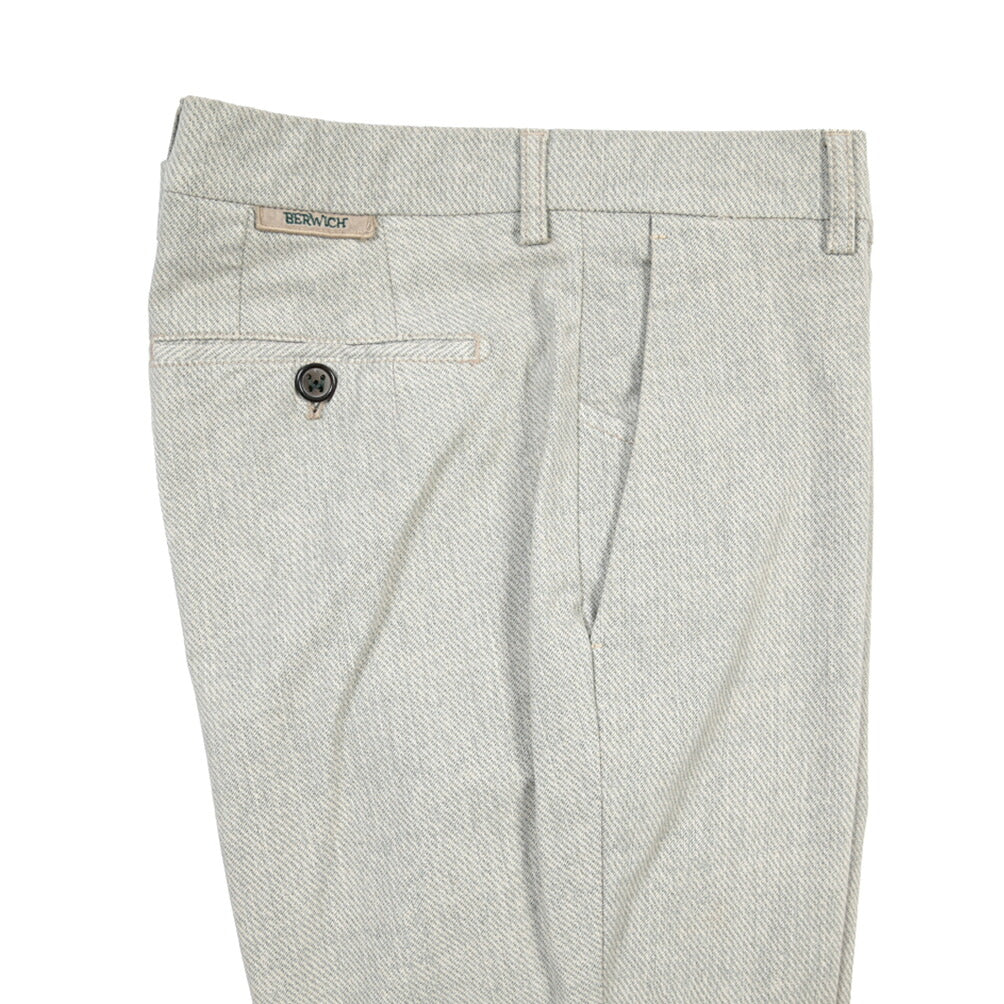 BERWICH “MORELLO-GD” リヨセル混コットン ノータックパンツ