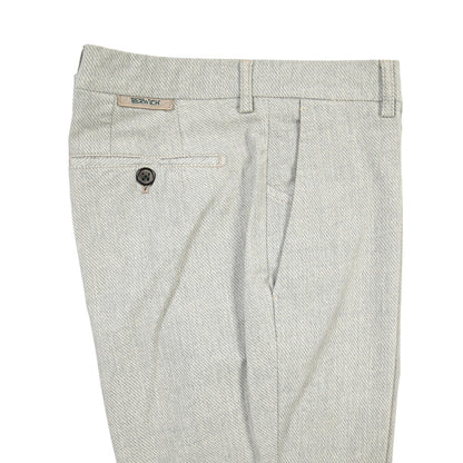 BERWICH “MORELLO-GD” リヨセル混コットン ノータックパンツ