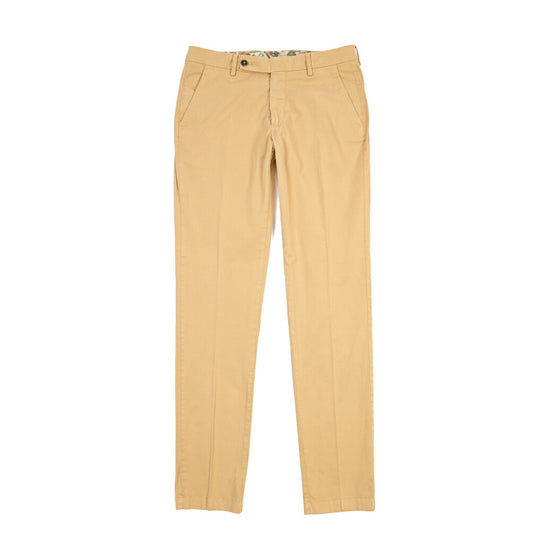 BERWICH “MORELLO-GD” ストレッチコットン ノータックチノパンツ