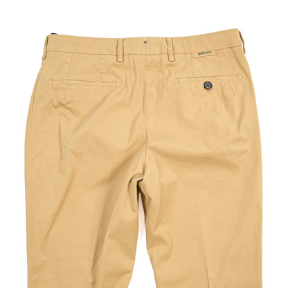 BERWICH “MORELLO-GD” ストレッチコットン ノータックチノパンツ