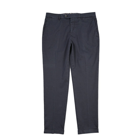 BERWICH “YRETRO-GD” ストレッチコットン ノータックチノパンツ