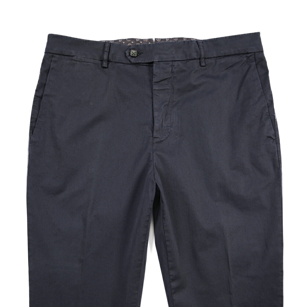 BERWICH “YRETRO-GD” ストレッチコットン ノータックチノパンツ