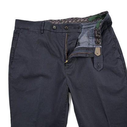 BERWICH “YRETRO-GD” ストレッチコットン ノータックチノパンツ