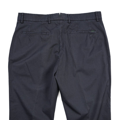 BERWICH “YRETRO-GD” ストレッチコットン ノータックチノパンツ