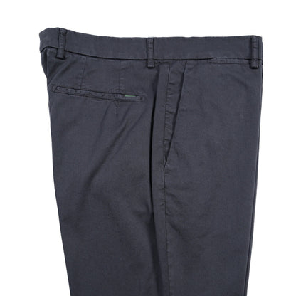 BERWICH “YRETRO-GD” ストレッチコットン ノータックチノパンツ