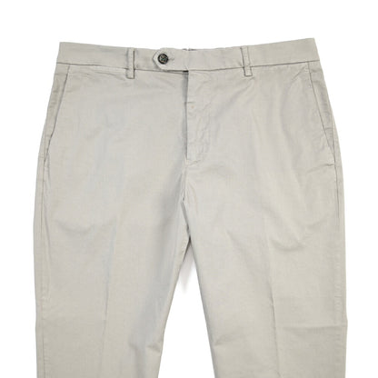 BERWICH “YRETRO-GD” ストレッチコットン ノータックチノパンツ
