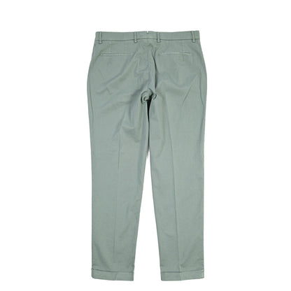 BERWICH “YRETRO-GD” ストレッチコットン ノータックチノパンツ