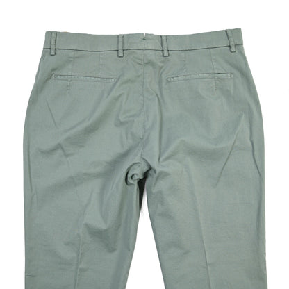 BERWICH “YRETRO-GD” ストレッチコットン ノータックチノパンツ