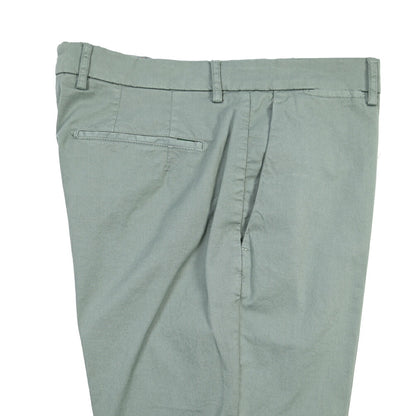 BERWICH “YRETRO-GD” ストレッチコットン ノータックチノパンツ