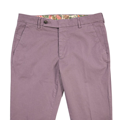 BERWICH “MORELLO-GD” ストレッチコットン ノータックチノパンツ