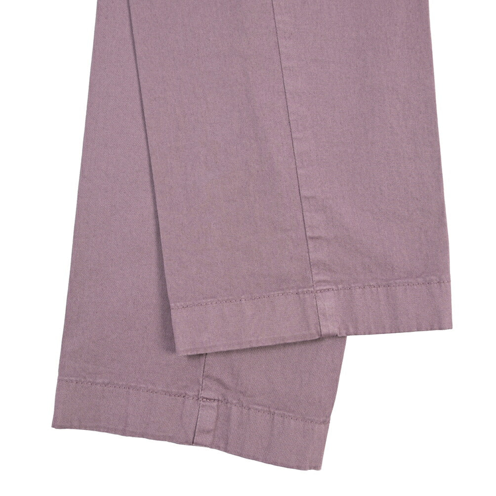 BERWICH “MORELLO-GD” ストレッチコットン ノータックチノパンツ