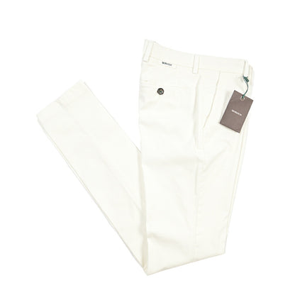 BERWICH “MORELLO-GD” リヨセル混コットン ノータックパンツ