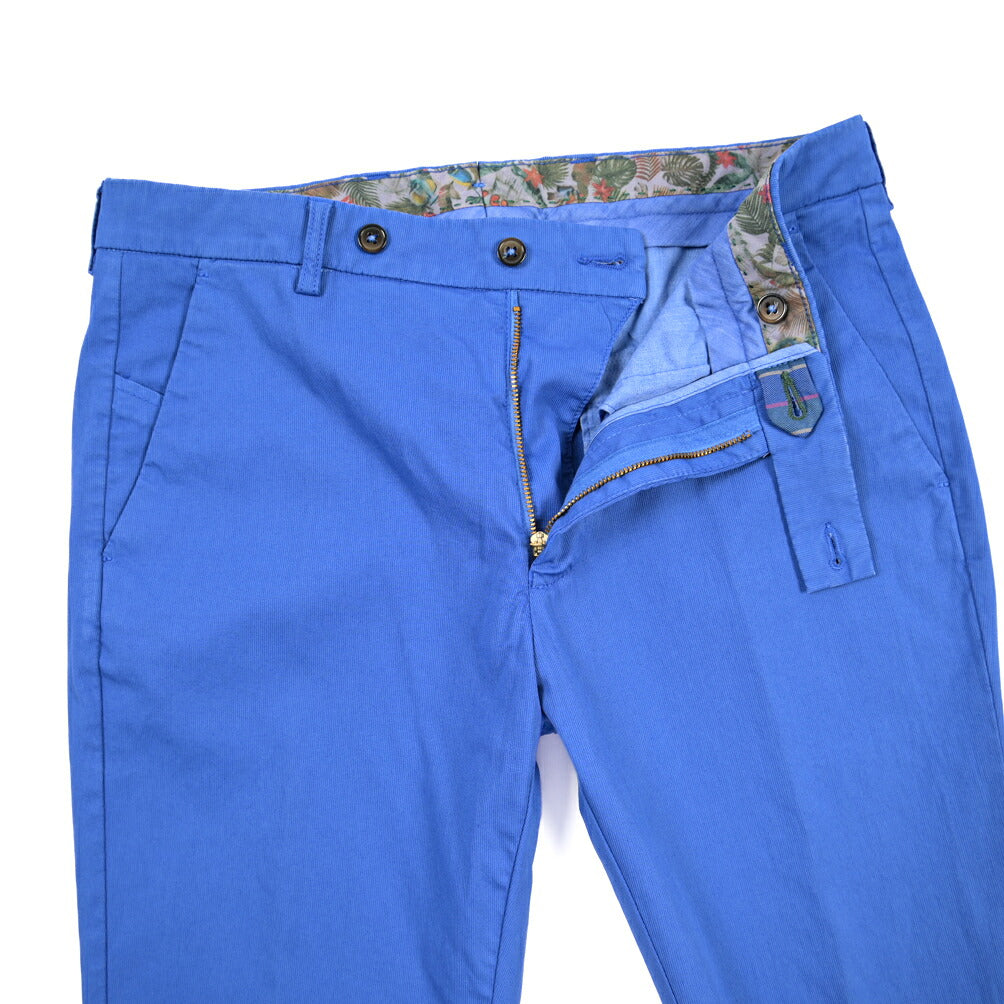 BERWICH “MORELLO-GD” ストレッチコットン ノータックチノパンツ