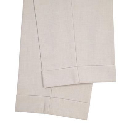 BERWICH “RETRO LONG” ストレッチウール ワンタックスラックス