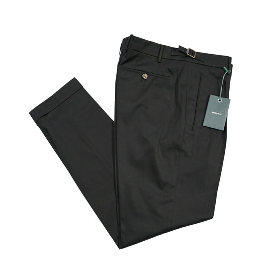 BERWICH “RETRO LONG” ストレッチコットン ワンタックパンツ