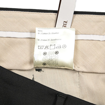 BERWICH “RETRO LONG” ストレッチコットン ワンタックパンツ