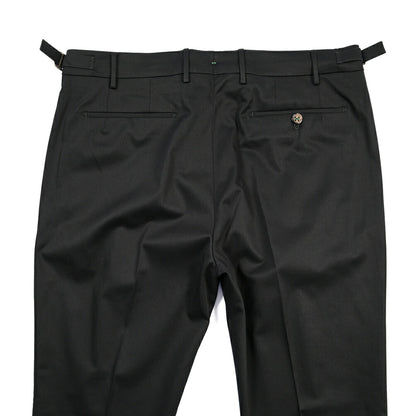 BERWICH “RETRO LONG” ストレッチコットン ワンタックパンツ