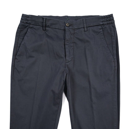BERWICH “MORELLO ELAX-GD” ストレッチコットン ノータックチノパンツ