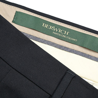 BERWICH “VULCANO 23” ストレッチコットン ノータックチノパンツ