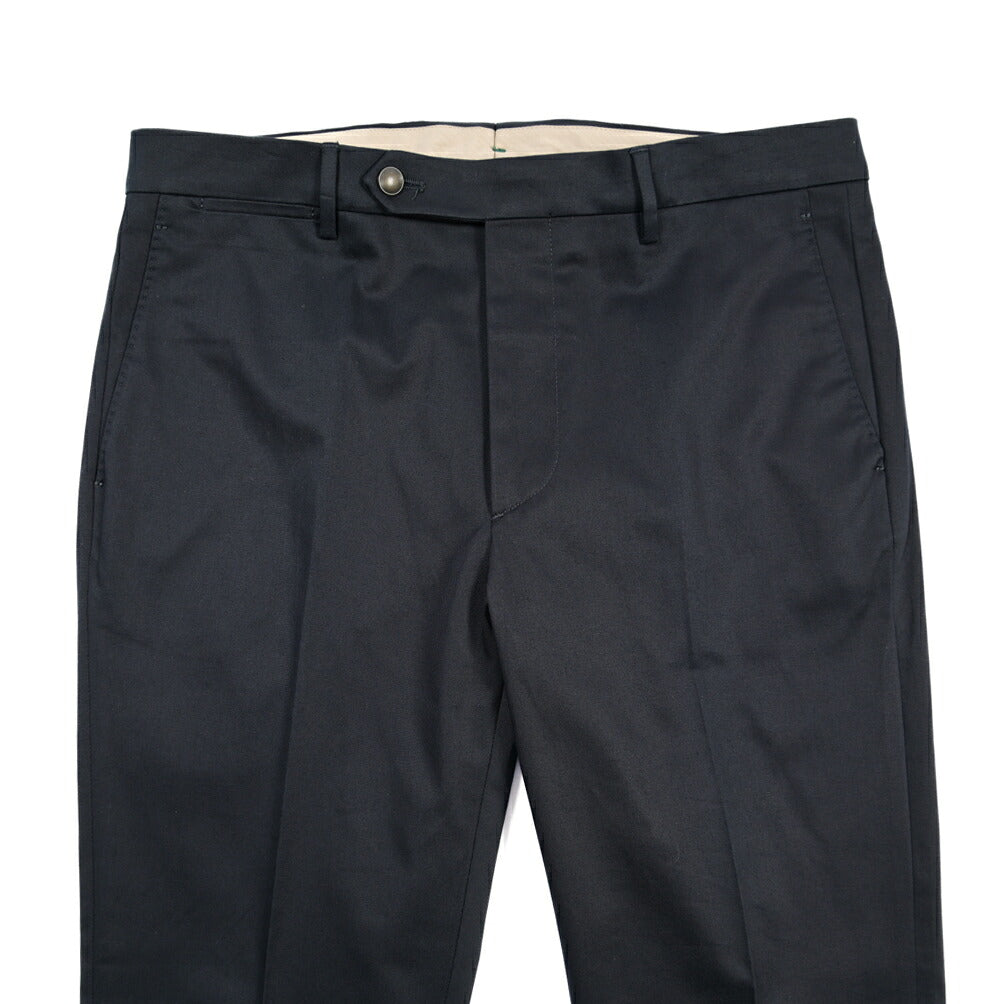 BERWICH “VULCANO 23” ストレッチコットン ノータックチノパンツ