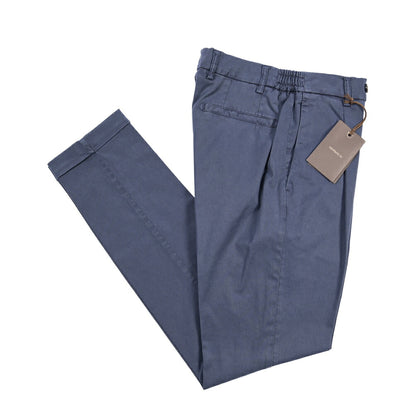BERWICH “XRETRO LONG-GD” リヨセル混コットン ワンタックパンツ