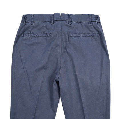 BERWICH “XRETRO LONG-GD” リヨセル混コットン ワンタックパンツ