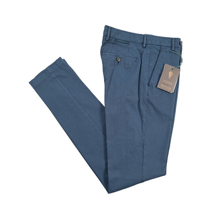 BERWICH “MORELLO-GD” ストレッチコットン ノータックチノパンツ