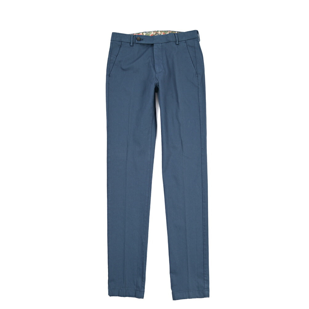BERWICH “MORELLO-GD” ストレッチコットン ノータックチノパンツ