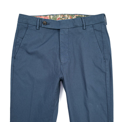 BERWICH “MORELLO-GD” ストレッチコットン ノータックチノパンツ