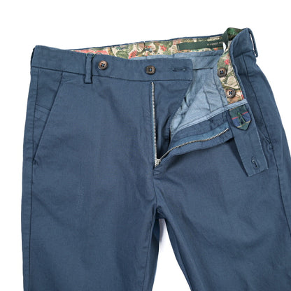 BERWICH “MORELLO-GD” ストレッチコットン ノータックチノパンツ
