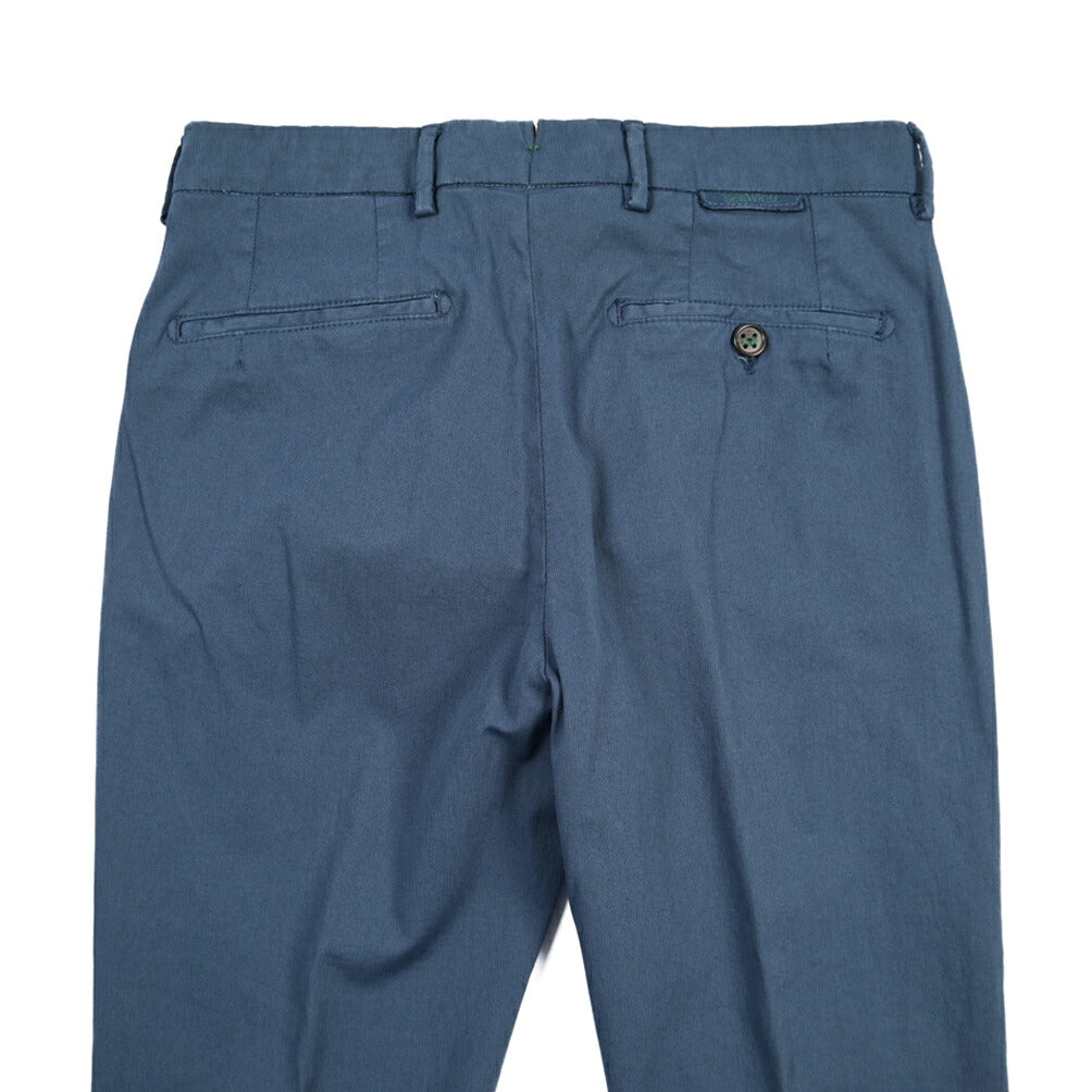 BERWICH “MORELLO-GD” ストレッチコットン ノータックチノパンツ