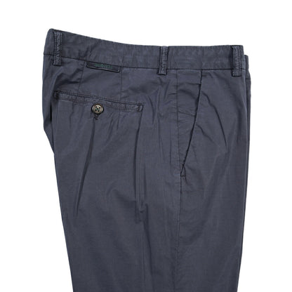 BERWICH “MORELLO-GD” リヨセル混コットン ノータックパンツ
